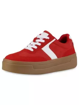 Кроссовки на шнуровке VAN HILL Sneaker Low Grace, красный