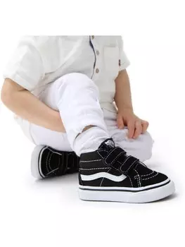 Кроссовки на шнуровке Vans Kinder Sneaker, черный