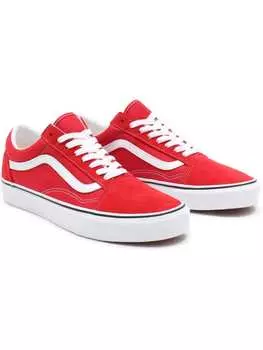 Кроссовки на шнуровке Vans, красный