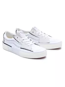 Кроссовки на шнуровке Vans Sneakers SK8-Low Reconstruct, цвет Wei/Creme/Schwarz