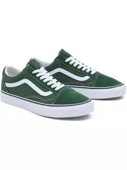 Кроссовки на шнуровке Vans, зеленый