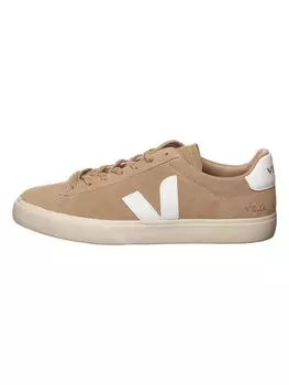 Кроссовки на шнуровке Veja Leder-Sneakers Campo, цвет Beige/Creme