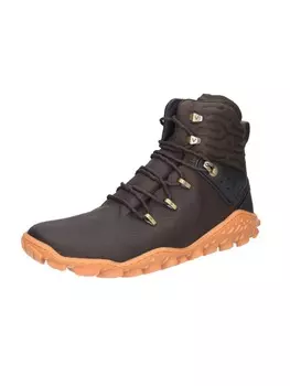 Кроссовки на шнуровке VIVOBAREFOOT, коричневый