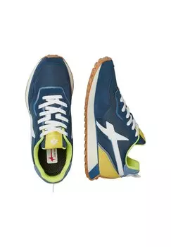 Кроссовки на шнуровке W6YZ, синий