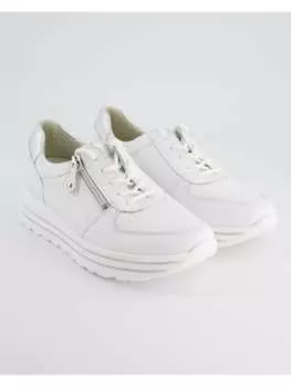 Кроссовки на шнуровке WALDLUFER, белый