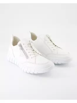 Кроссовки на шнуровке WALDLUFER, белый