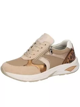 Кроссовки на шнуровке WALDLUFER, бежевый