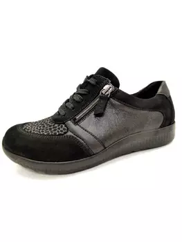 Кроссовки на шнуровке WALDLUFER, черный