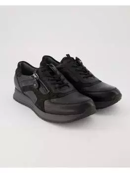 Кроссовки на шнуровке WALDLUFER, черный