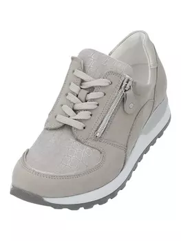 Кроссовки на шнуровке WALDLUFER, цвет stein silber stein