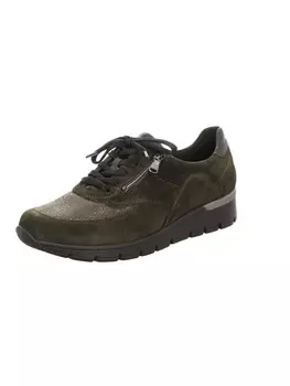 Кроссовки на шнуровке WALDLUFER, коричневый