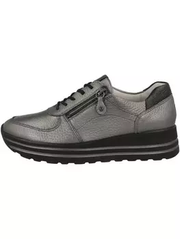 Кроссовки на шнуровке WALDLUFER, серебряный