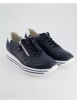 Кроссовки на шнуровке WALDLUFER, синий