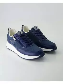 Кроссовки на шнуровке WALDLUFER, синий