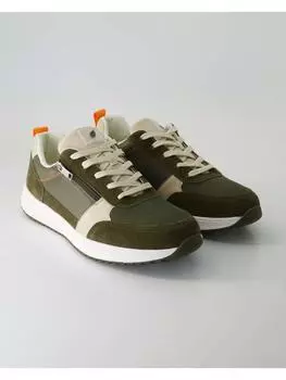 Кроссовки на шнуровке WALDLUFER, зеленый