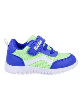 Кроссовки на шнуровке Wallaby Richter Shoes, цвет blau/grn