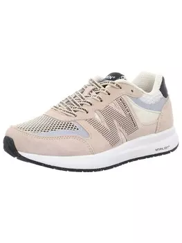 Кроссовки на шнуровке WODEN, бежевый