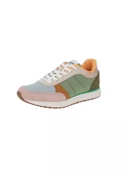 Кроссовки на шнуровке WODEN, разноцветный