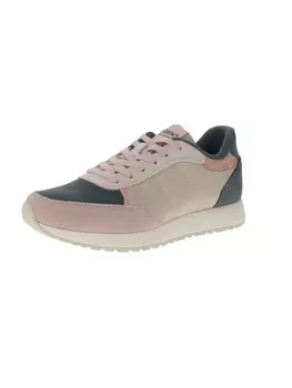 Кроссовки на шнуровке WODEN, разноцветный