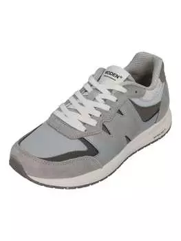 Кроссовки на шнуровке WODEN, серый