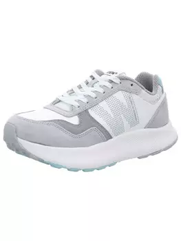 Кроссовки на шнуровке WODEN, серый