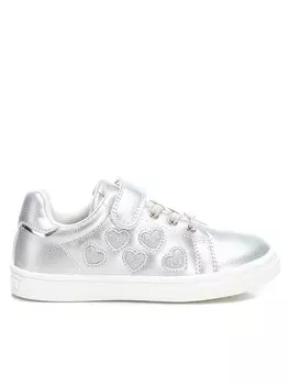 Кроссовки на шнуровке XTI Kids, серебряный