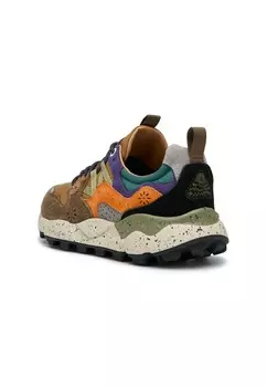 Кроссовки на шнуровке YAMANO 3 Flower Mountain, коньяк