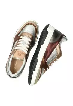 Кроссовки на шнуровке YARA MEGA Fred de la Bretoniere, серебристого цвета