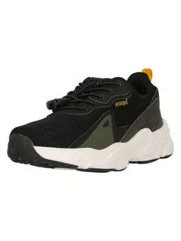 Кроссовки на шнуровке Zigzag Sneaker Bavar, цвет 3175 Trekking Green