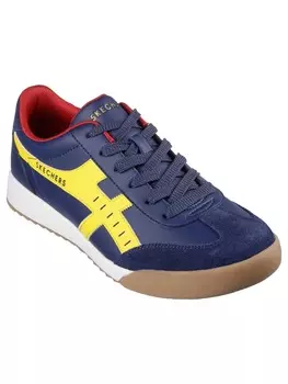 Кроссовки на шнуровке ZINGER MANZANILLA TOTALE Skechers, цвет marineblau/gelb