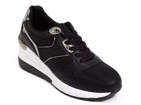 Кроссовки на танкетке Ninety Union Relax, черный