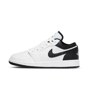 Кроссовки начальная школа AIR JORDAN 1 LOW GS Jordan, цвет Wei/Schwarz/Varsity Rot/Wei