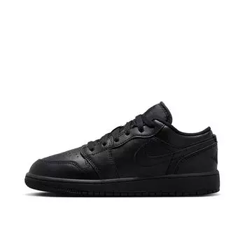 Кроссовки начальная школа AIR JORDAN 1 LOW GS Jordan, цвет Wei/Schwarz/Varsity Rot/Wei