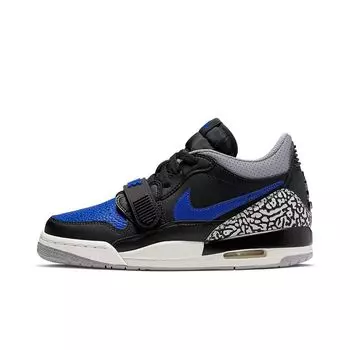 Кроссовки начальная школа AIR JORDAN LEGACY 312 LOW (GS) Jordan, цвет Schwarz/Blau/Wei/Zement Grau