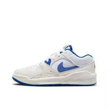 Кроссовки начальная школа STADIUM 90 (GS) Jordan, цвет White/Game Royal-White