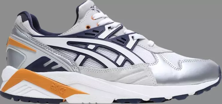 Кроссовки naked x gel kayano trainer 'white peacoat' Asics, белый