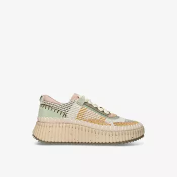 Кроссовки Nama Runner с низким верхом из сетки и ткани Chloe, зеленый