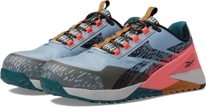 Кроссовки Nano X1 Adventure Work EH Comp Toe Reebok, цвет State Blue/Cherry