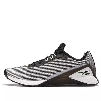 Кроссовки nano x1 grit 'footwear white black' Reebok, серый