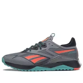 Кроссовки nano x2 tr adventure 'grey classic teal' Reebok, серый