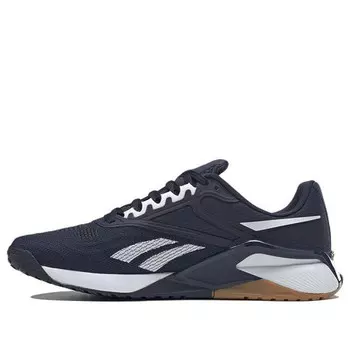 Кроссовки nano x2 'vector navy gum' Reebok, синий