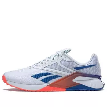 Кроссовки nano x2 'white vector blue gradient' Reebok, белый