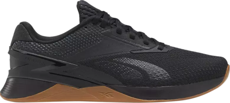 Кроссовки Nano X3 'Black Gum', черный