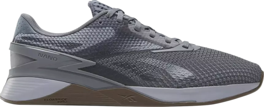 Кроссовки Nano X3 'Cold Grey Gum', серый