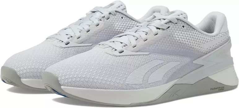Кроссовки Nano X3 Reebok, цвет Cold Grey/Vector Blue