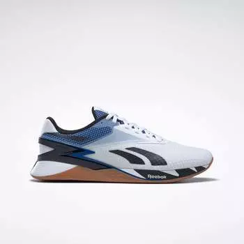 Кроссовки Nano X3 Reebok, цвет Ftwr White / Glen Green / Vector Blue