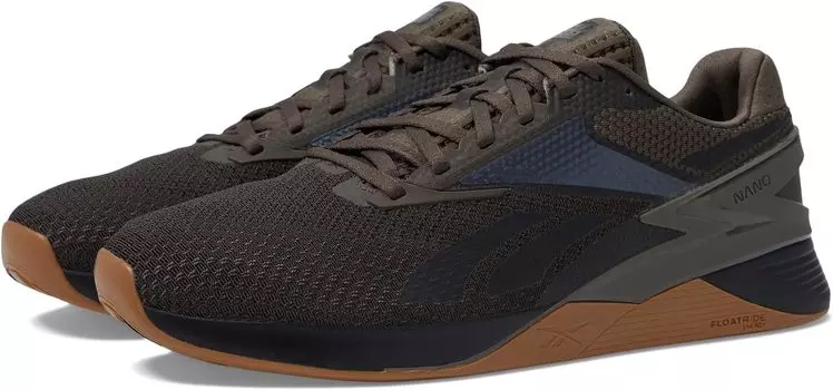 Кроссовки Nano X3 Reebok, цвет Grout/Core Black/Gum