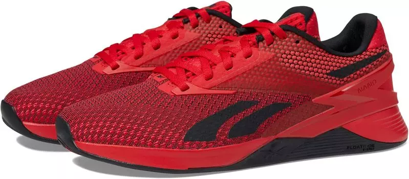 Кроссовки Nano X3 Reebok, цвет Vector Red/Black