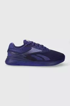 Кроссовки Nano x3 Reebok, фиолетовый