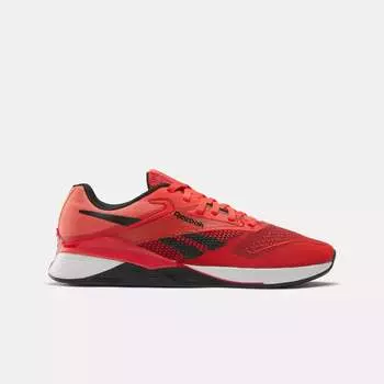 Кроссовки Nano X4 Reebok, цвет dynamic red / black / pure grey